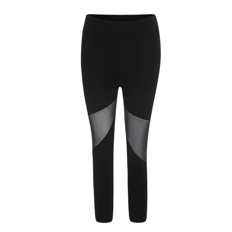 Mesh Patchwork Fitness Leggings