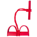 4-Tube Pedal Resistance Band Fitness Tube Pedal Ankle Puller