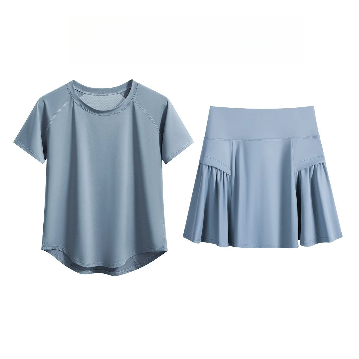 2Pcs Tennis Skirt Set